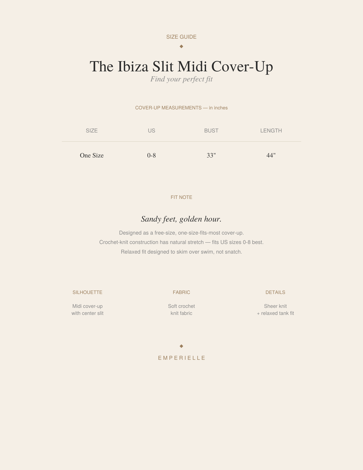 The Ibiza Slit Midi Cover-Up