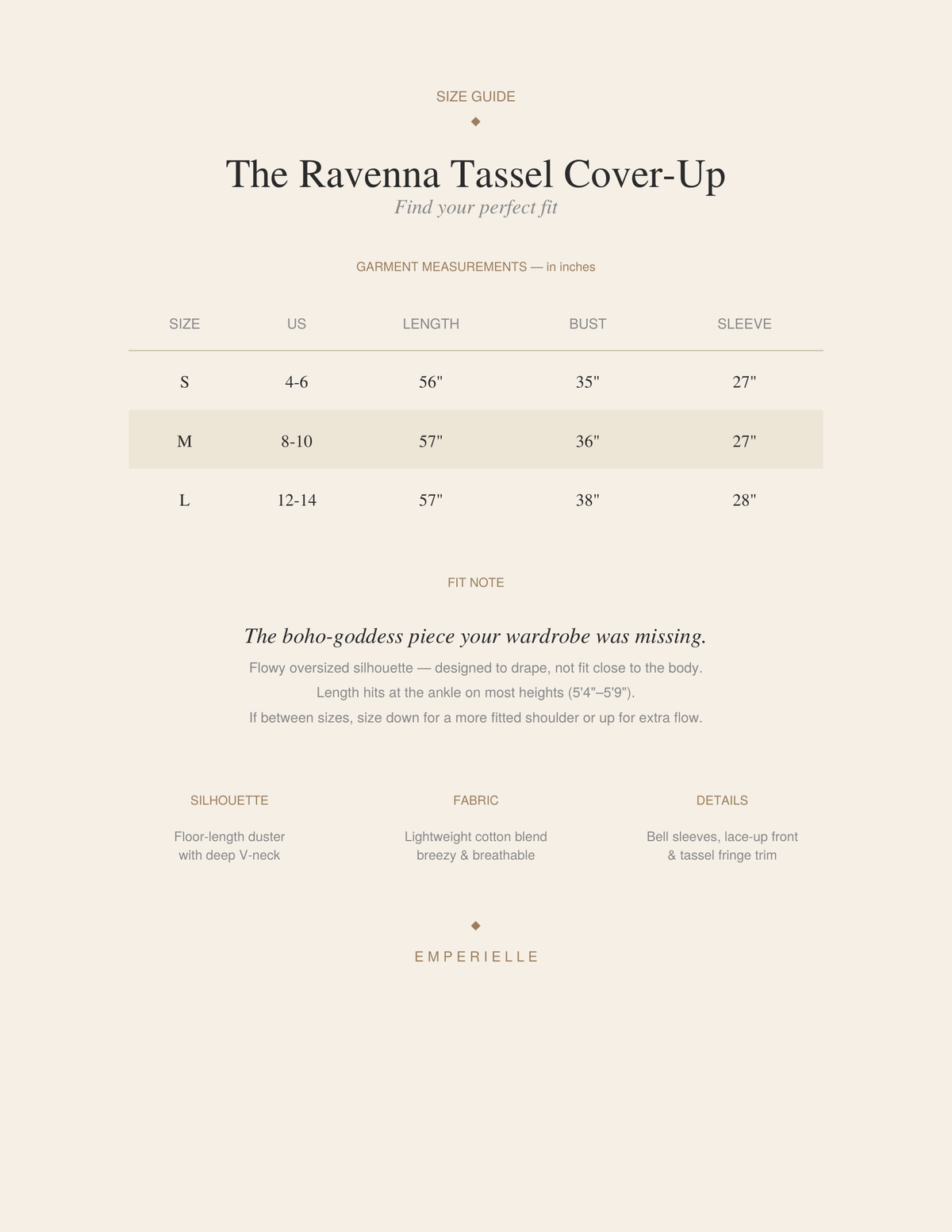 The Ravenna Tassel Cover-Up