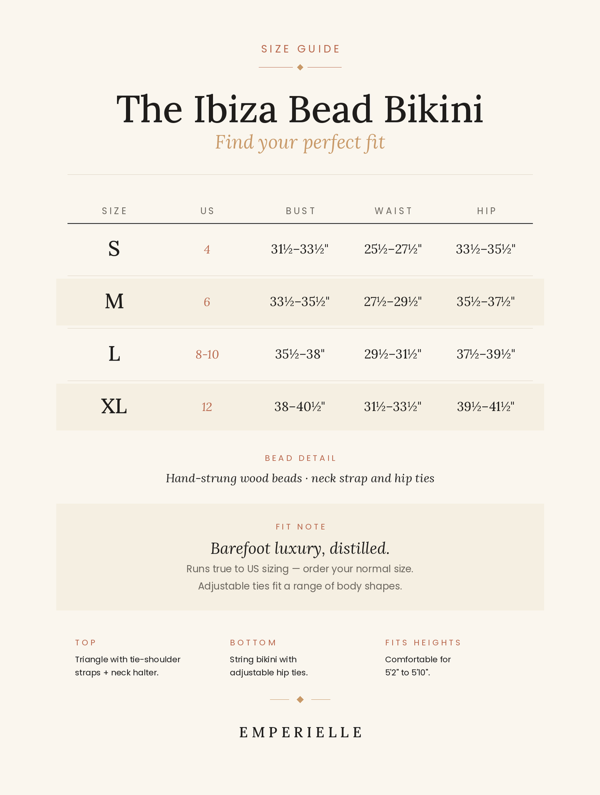 The Ibiza Bead Bikini