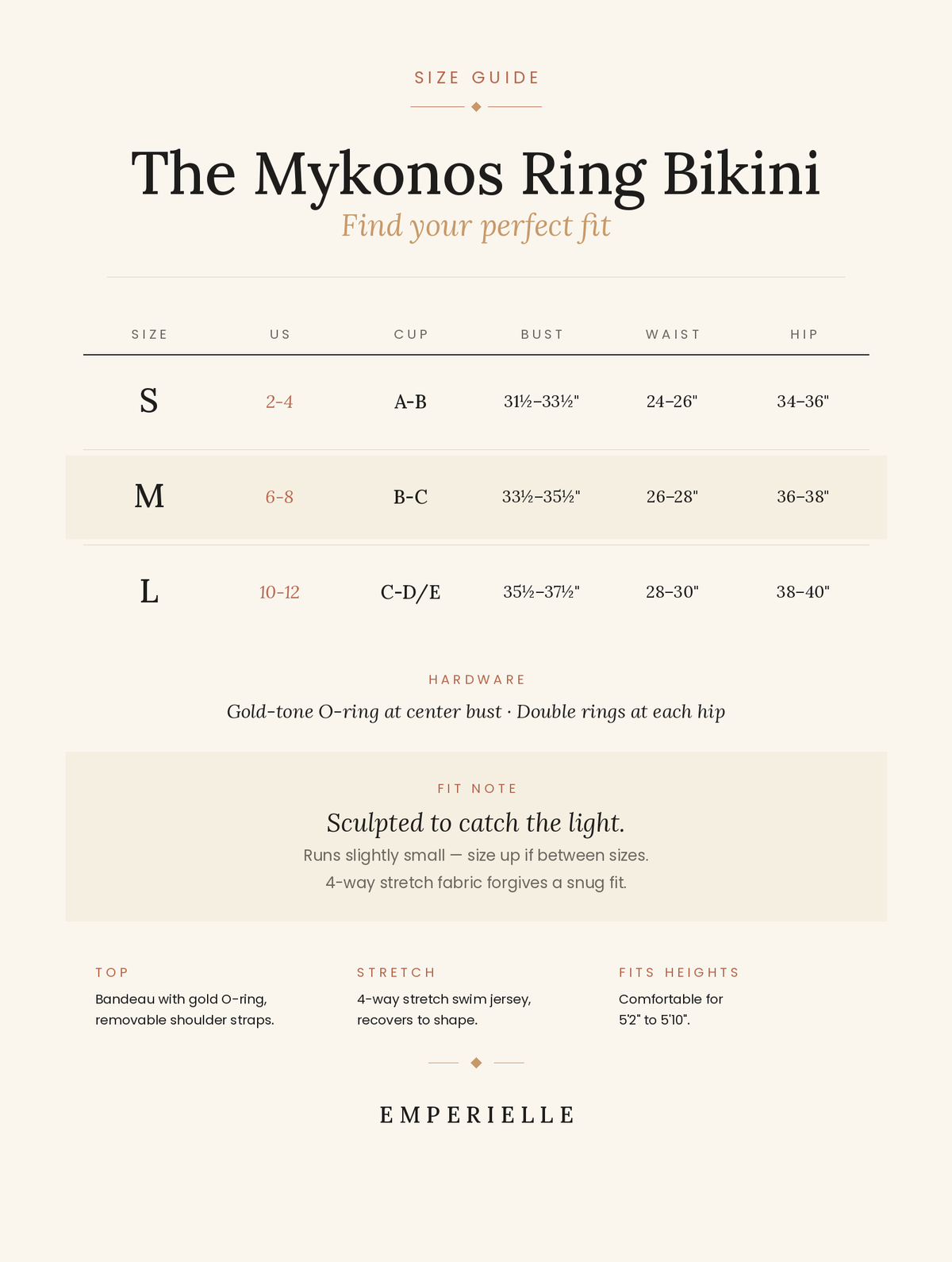 The Mykonos Ring Bikini