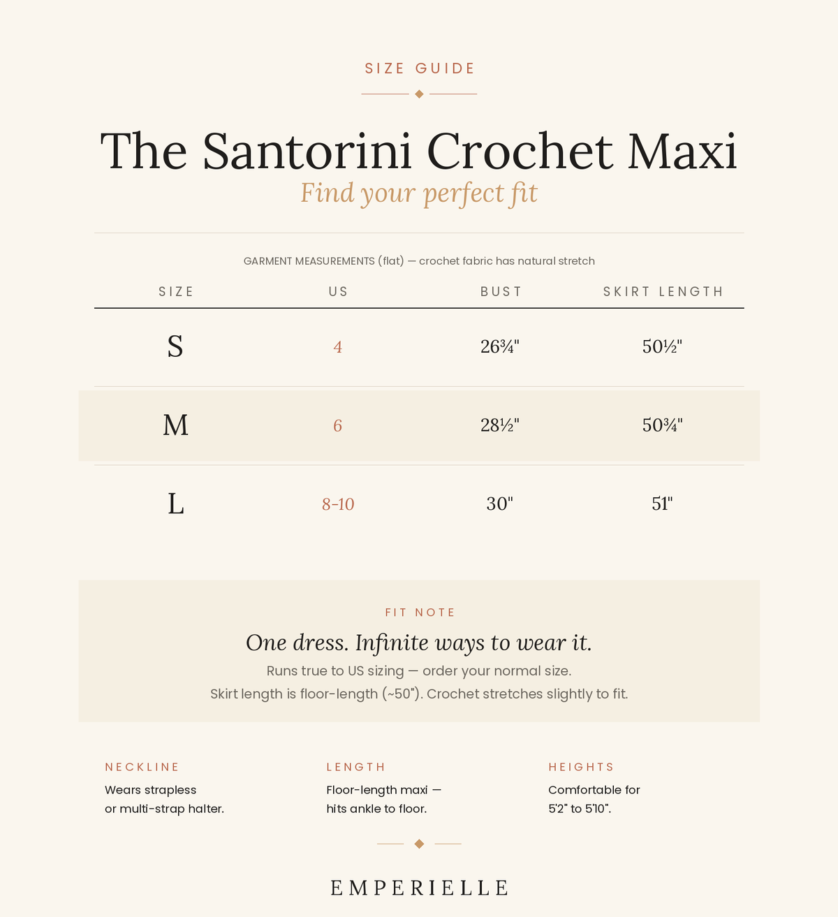 The Santorini Crochet Maxi