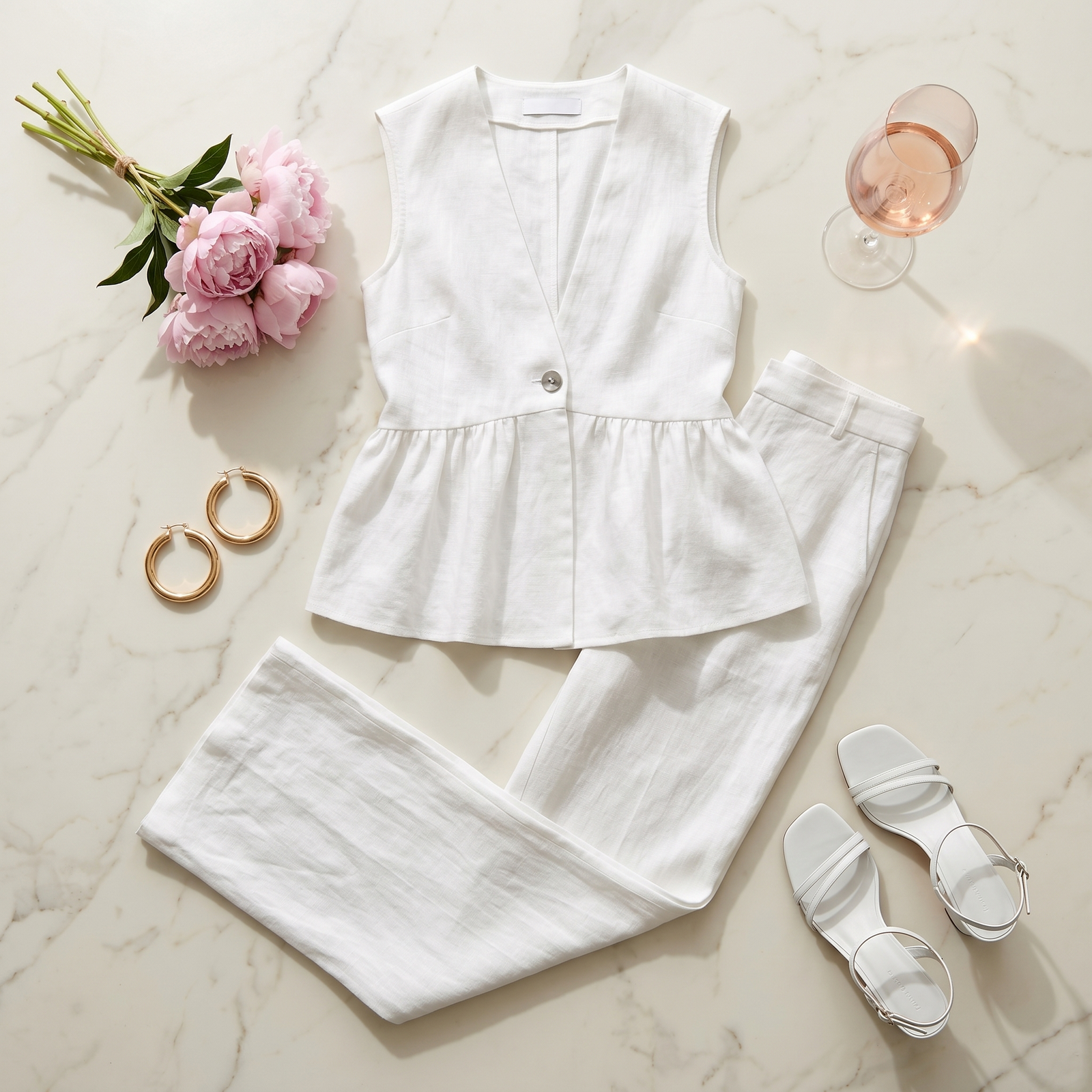 The Portofino Peplum Set