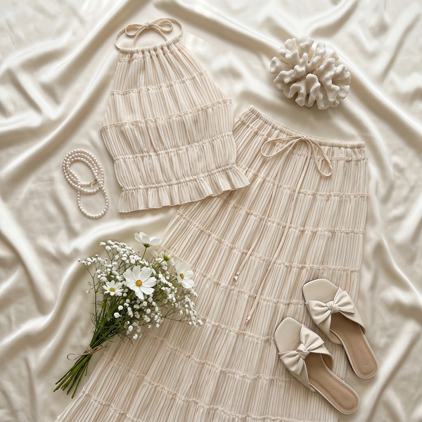 The Santorini Ruffle Set