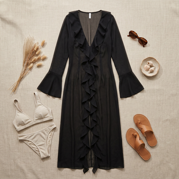 The Ravenna Tassel Cover-Up