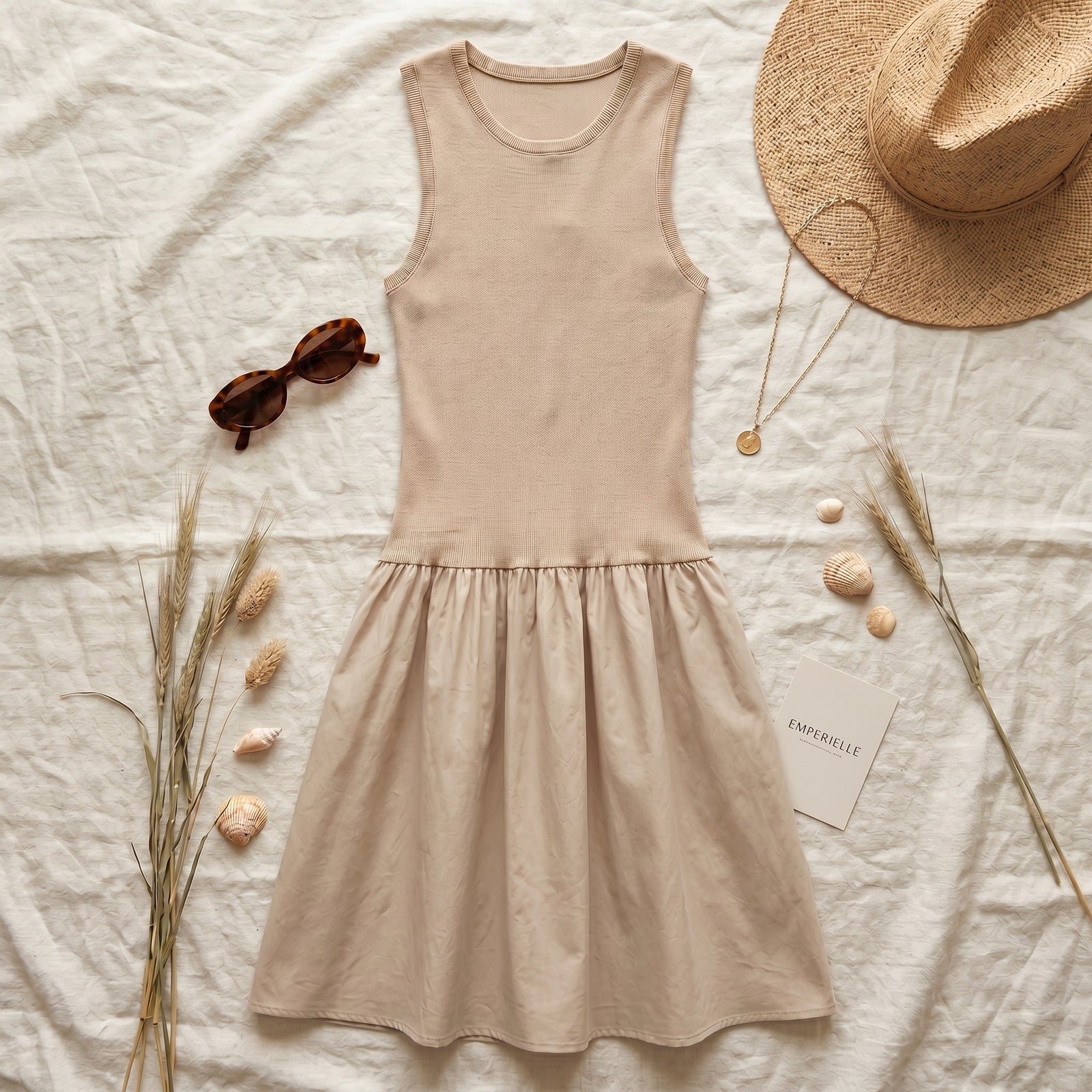 The Hamptons Drop-Waist Maxi