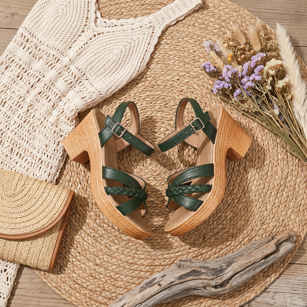 The Majorca Braided Platform