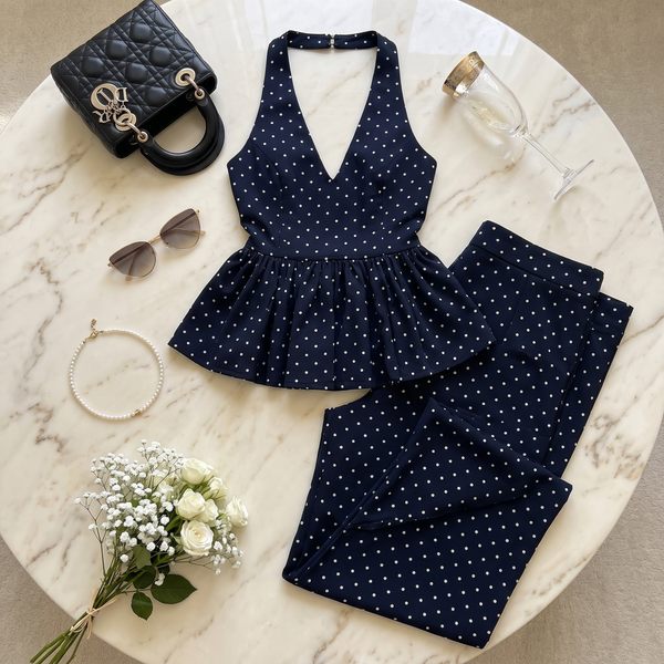 The St. Tropez Polka Dot Set