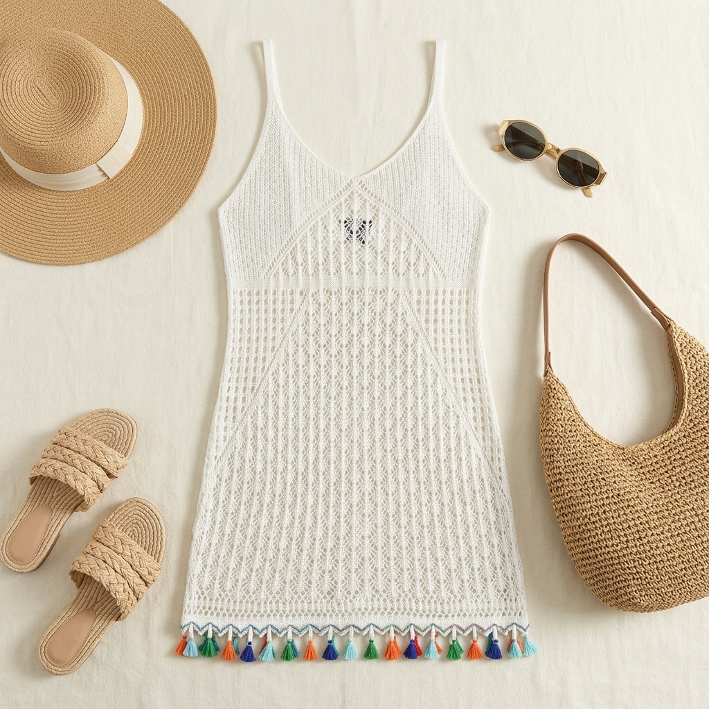 The Formentera Tassel Cover-Up
