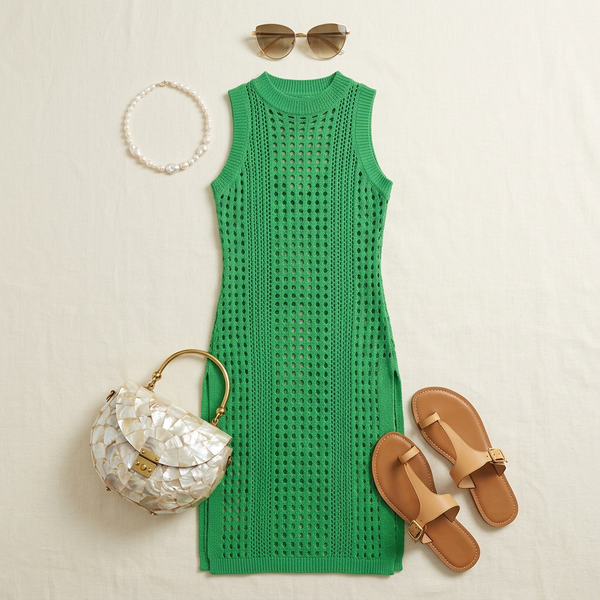 The Ibiza Slit Midi Cover-Up