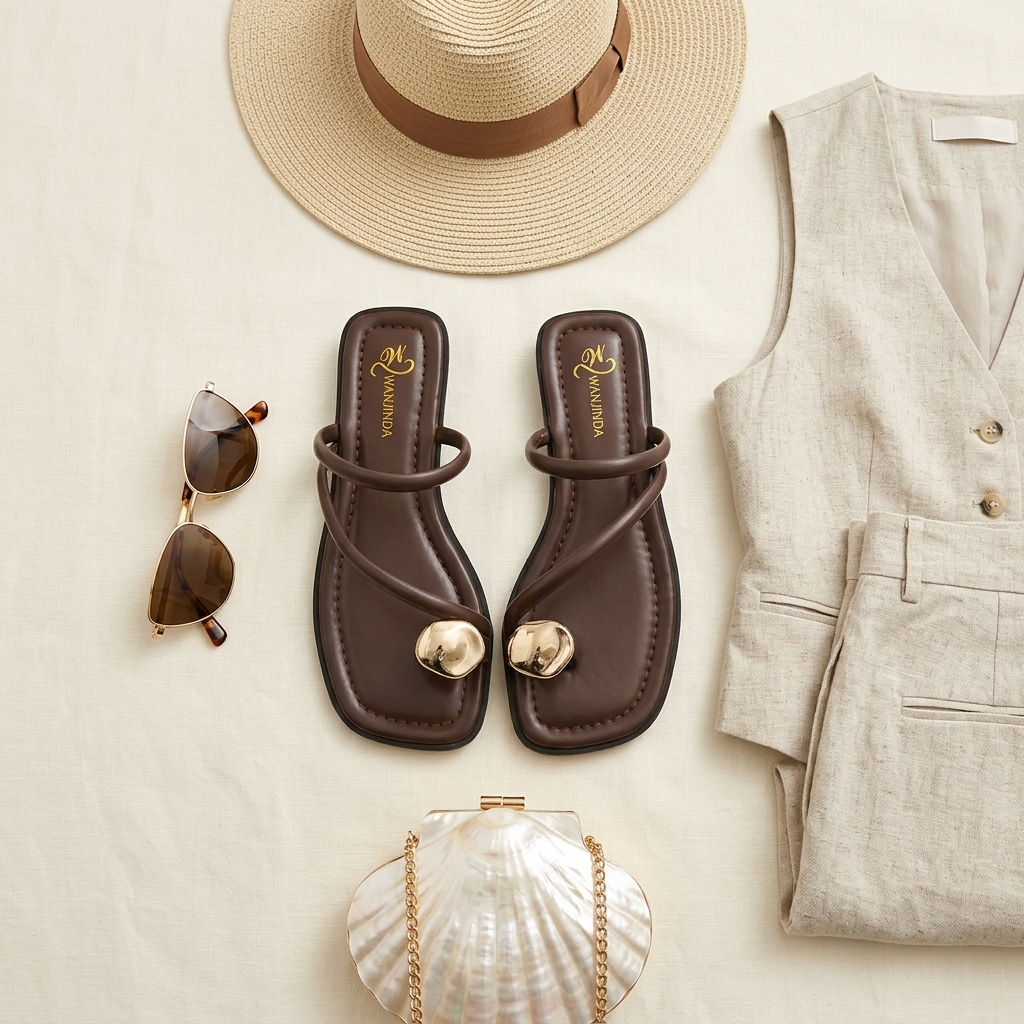 The Palermo Toe-Ring Sandal