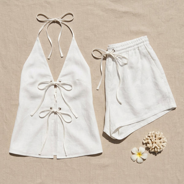 The Ischia Lace-Up Set